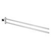 Grohe Essentials Cube Double Towel Bar - 40624001 profile small image view 1 