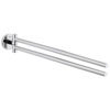 Grohe Essentials Double Towel Bar - 40371001 profile small image view 1 