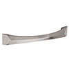 1 x Hudson Reed Bow Satin Nickel Furniture Handle (152 x 25mm) - H005 profile small image view 1 