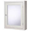 Roper Rhodes Hampton 565mm Mirror Cabinet - Chalk White profile small image view 1 