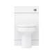 Harmony Gloss White BTW WC Unit with Cistern + Soft Close Seat W500 x D200mm profile small image view 5 
