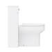 Harmony Gloss White BTW WC Unit with Cistern + Soft Close Seat W500 x D200mm profile small image view 4 
