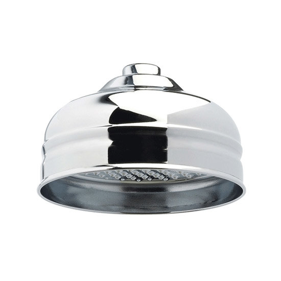 Ultra Traditional 100mm Shower Head Chrome HEAD11 at Victorian