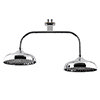 Belmont Traditional 12" Apron Fixed Dual Ceiling Mounted Shower Heads profile small image view 1 