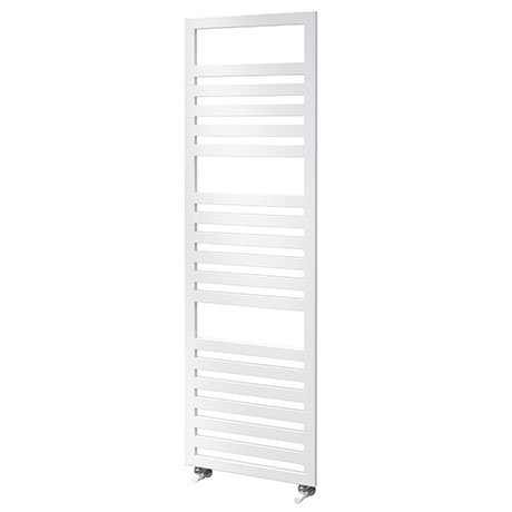 Asquiths Mineral White H1600 x W500mm Flat Tube Vertical Radiator - HEB0109