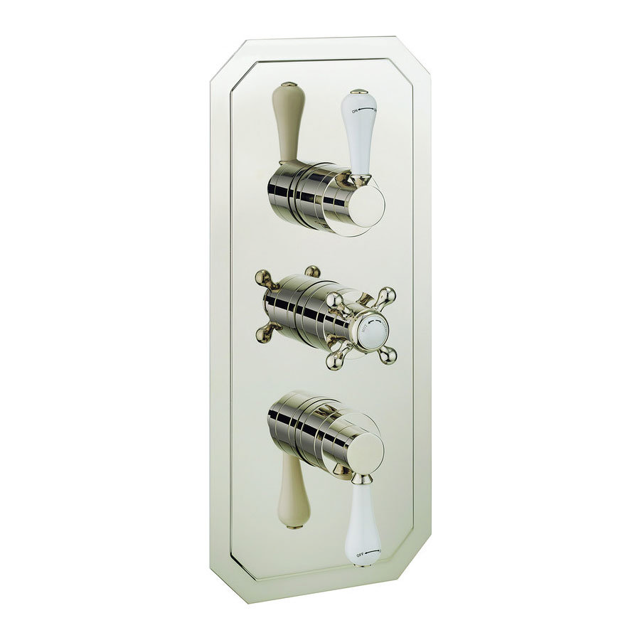 Crosswater Belgravia Lever Triple Shower Valve With 3 Way Diverter