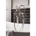 Crosswater - Belgravia Crosshead Floor Mounted Freestanding Bath Shower Mixer - Nickel profile small image view 3 