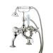 Crosswater - Belgravia Crosshead Floor Mounted Freestanding Bath Shower Mixer - Nickel profile small image view 2 