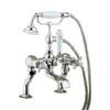 Crosswater - Belgravia Crosshead Bath Shower Mixer with Kit - Nickel - HG422DN profile small image view 1 