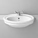 Silverdale Hillingdon Traditional Semi Recessed Basin - 600mm Wide profile small image view 2 