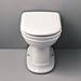 Silverdale Hillingdon Back To Wall BTW Toilet + Soft Close Seat profile small image view 3 
