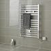 Hudson Reed 690 x 500mm Electric Square Heated Towel Rail - Chrome - HL150 profile small image view 2 