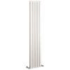 Hudson Reed Revive 1800 x 354mm Vertical Double Panel Designer Radiator - Gloss White - HL326 profile small image view 1 