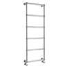Hudson Reed Countess Wall Mounted Towel Rail 1550 x 600mm - Chrome - HL354 profile small image view 1 