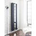 Hudson Reed Revive 1800 x 499mm Double Panel Designer Radiator with Mirror - Anthracite - HLA79 profile small image view 2 