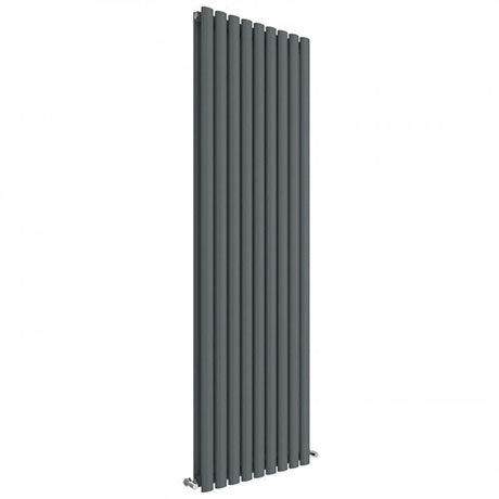 Hudson Reed Revive 1800 x 528mm Vertical Double Panel Radiator - Anthracite - HLA81