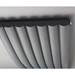 Hudson Reed Revive Wave 1785 X 413mm Designer Radiator profile small image view 2 