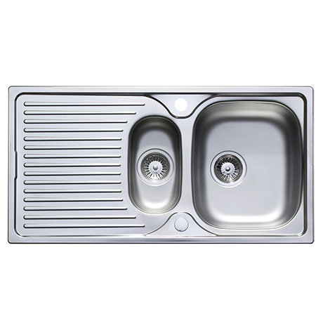 Astracast Horizon 1 5 Bowl W Waste Stainless Steel Sinks