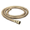 Bristan 1.5m Cone to Nut Shower Hose - Gold profile small image view 1 