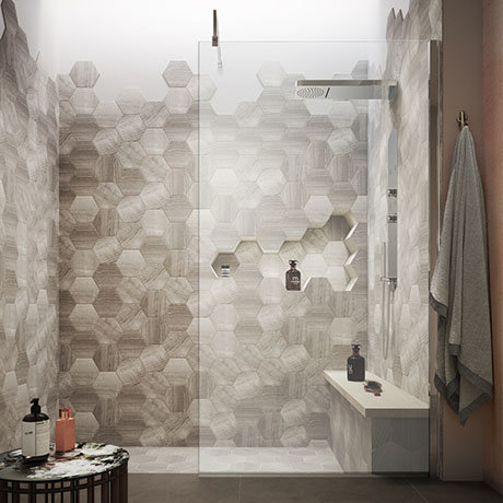 Hudson Reed 1950mm Wet Room Screen - Various Sizes