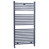 Lindley Straight Heated Towel Rail - W500 x H1110mm - Anthracite profile small image view 1 