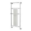 Hudson Reed Brampton Traditional Wall Mounted Heated Towel Rail - 1365 x 575mm - HW337 profile small image view 1 