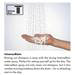 hansgrohe Crometta Vario EcoSmart 9 l/min 2 Spray Hand Shower 100 - 26332400 profile small image view 3 
