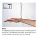 hansgrohe Croma Multi 3 Spray 90cm Shower Slider Rail Kit with Soap Dish - 27774000 profile small image view 4 