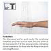hansgrohe Croma Vario EcoSmart 4 Spray Hand Shower 100 - 28537000 profile small image view 4 
