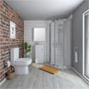 Harmony Shower Enclosure Suite profile small image view 1 