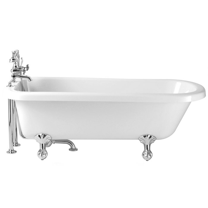 Heritage Perth Single Ended Roll Top Bath with Feet (1670x720mm)