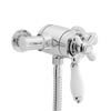 Heritage - Ryde Dual Control Exposed Mini Valve With Bottom Outlet - Chrome profile small image view 1 