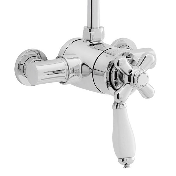 Heritage - Ryde Dual Control Exposed Mini Valve With Top Outlet - Chrome