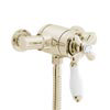 Heritage - Ryde Dual Control Exposed Mini Valve With Bottom Outlet - Vintage Gold - SLA06 profile small image view 1 