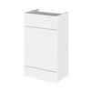 Hudson Reed 500x355mm Gloss White Full Depth WC Unit profile small image view 1 