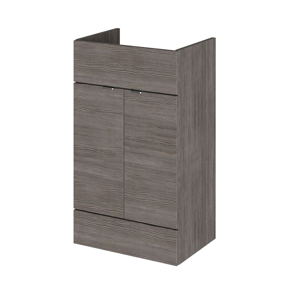 Hudson Reed 500x355mm Grey Avola Full Depth Vanity Unit Victorian