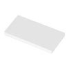 Hudson Reed 505mm Compact Polymarble WC Top profile small image view 1 