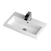 Hudson Reed 600 x 355mm Full Depth Polymarble Basin 1TH profile small image view 1 