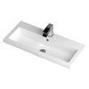 Hudson Reed 800 x 355mm Full Depth Polymarble Basin 1TH profile small image view 1 