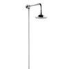 Hudson Reed Chrome Traditional Rigid Riser + 6" Shower Rose - A3600 profile small image view 1 