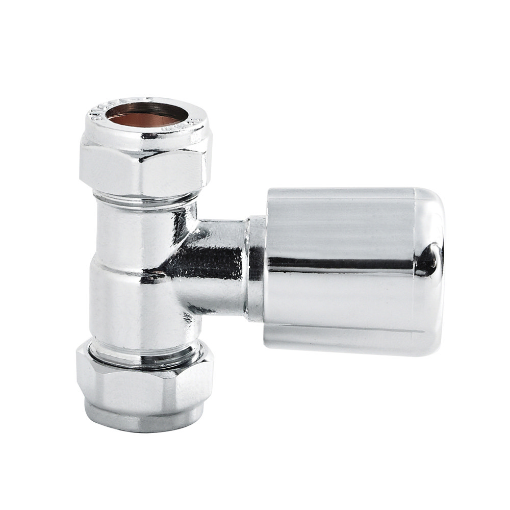 Hudson Reed Straight Radiator Valves - RV004 at Victorian Plumbing UK