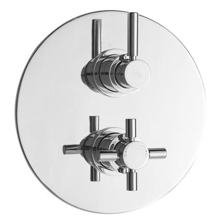 Hudson Reed Tec Twin Concealed Thermostatic Shower Valve - A3098