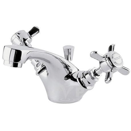 Ultra Traditional Beaumont Mono Basin Mixer Tap + Pop Up Waste - I345X
