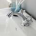 Nuie Traditional Beaumont Mono Basin Mixer Tap + Pop Up Waste - I345X profile small image view 2 
