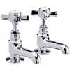 Traditional Basin Taps - Chrome - IJ321 profile small image view 1 