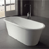 Ramsden & Mosley Iona 1600 Modern Freestanding Bath profile small image view 1 