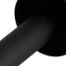 Arezzo Industrial Style Matt Black Round Single Towel Rail profile small image view 2 