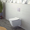 Ideal Standard Strada II AquaBlade Toilet + Concealed WC Cistern with Wall Hung Frame profile small image view 1 