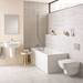 Ideal Standard Studio Echo Toilet + Concealed WC Cistern with Wall Hung Frame profile small image view 6 