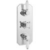 Nuie Edwardian Triple Concealed Thermostatic Shower Valve - ITY317 profile small image view 1 